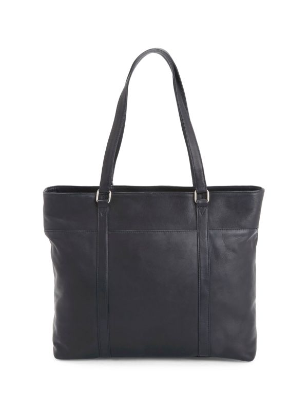 Royce New York Leather Tote
